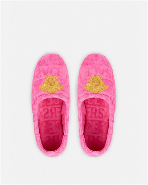 versace medusa slippers|Versace Medusa shoes women.